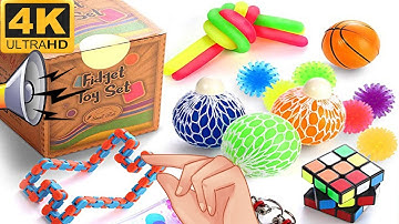 Amazing Fidget Toys 3D Games | NEW ASMR Sound HD Quality |