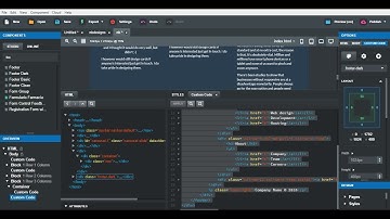 Making ticky adjustments in Bootstrap Studio BSS