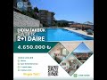 DİDİM AKBÜKTE FULL DENİZ MANZARALI 2+1 DAİRE
