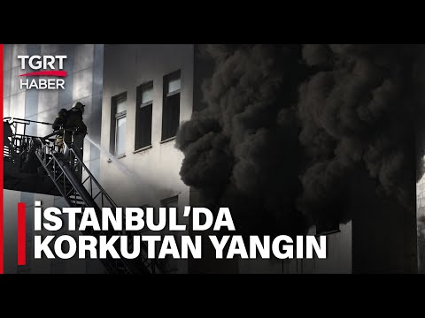 Başakşehir İkitelli Organize Sanayi Bölgesi’nde Korkutan Yangın - TGRT Haber