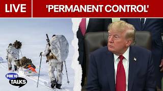 🔴 LIVE: Trump announces 'permanent control' over Greenland's security in new deal | FOX 10 Talks