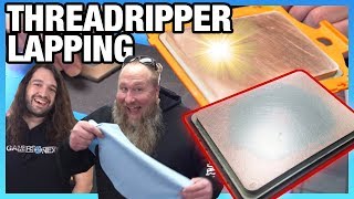 AMD Threadripper CPU Lapping &amp; LN2 Prep, ft. Bearded Hardware &amp; 3970X