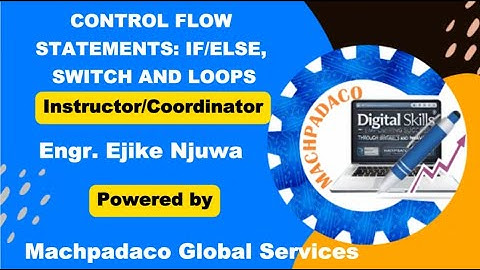 3 Control Flow Statements ifelse switch and loops