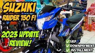 Suzuki Raider 150 fi 2023 Update Review & Walkthrough, Cash, Installment Langga Gail