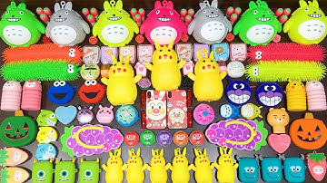 Mixing Random Things into GLOSSY Slime ! SlimeSmoothie Satisfying Slime #132 - Misa Slime