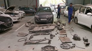 Car total loss insurance claim,  way of claim dealing, compliance of rules regulations, India.