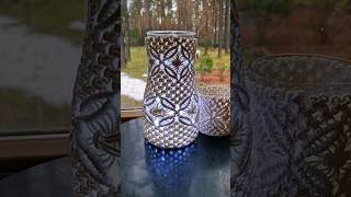 DIY Vase #macrame