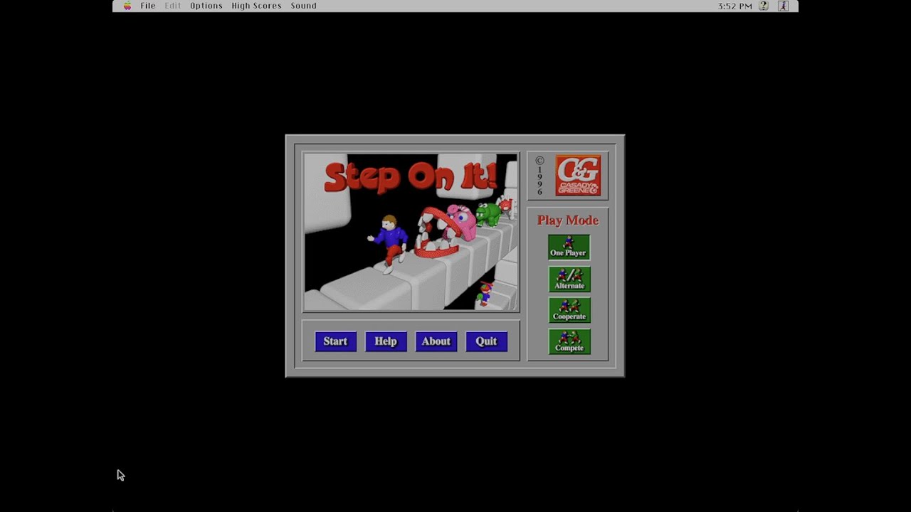 Step On It! (aka Stepping Stones) - Macintosh Repository