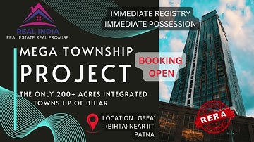 RERA Approved  MEGA TOWNSHIP NEAR IIT PATNA #plotforsale #residentialplots #bihta #realestate #plot