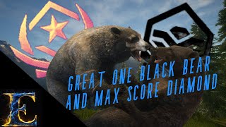 GREAT ONE BLACK BEAR & MAX SCORE BEAR IN The Hunter Call of the Wild