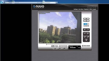 NUUO NVRmini 2  Playback  Display Video & Search Video 720p