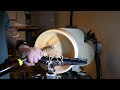 Woodturning: Cherry salad- & eating bowl