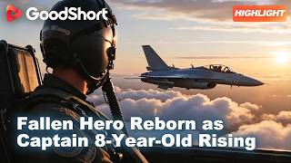 Legendary pilot reborn with one mission💣Fallen Hero Reborn as Captain 8-Year-Old Rising👑#goodshort