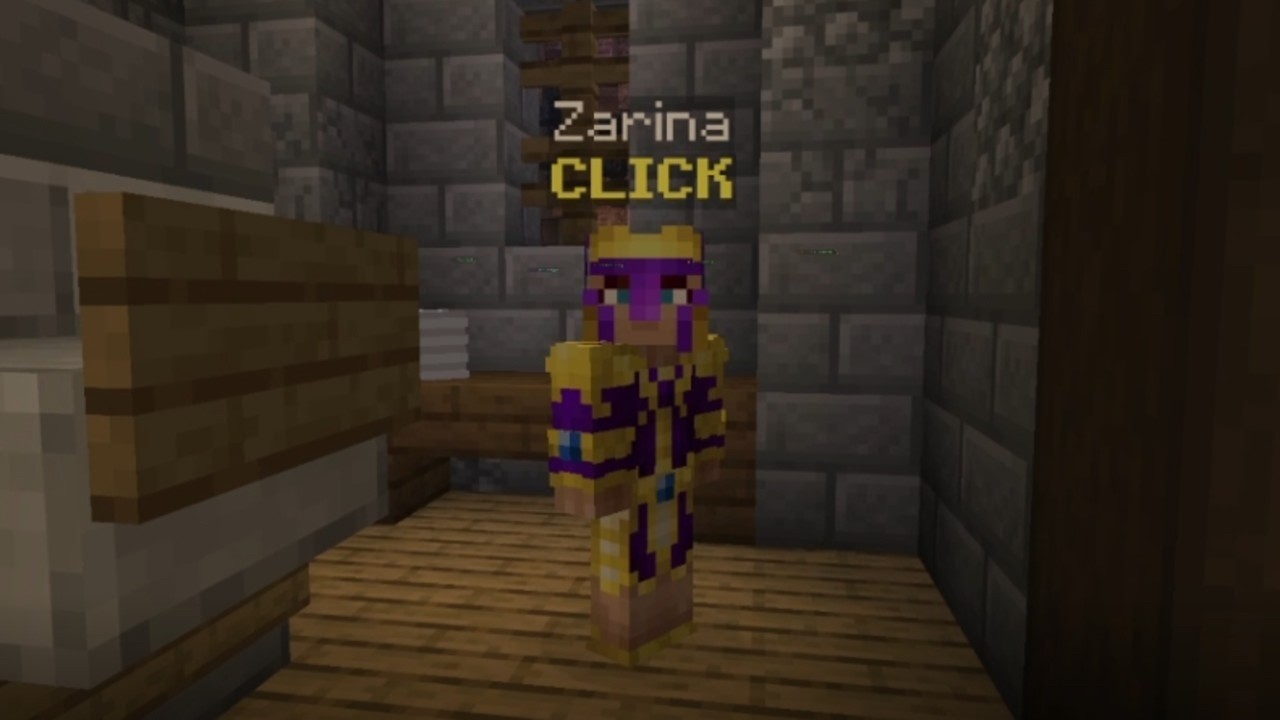 その他 Minecraft Hypixel Hypixel Skyblock - Where to Find Zarina Midas Anvil (New Hub