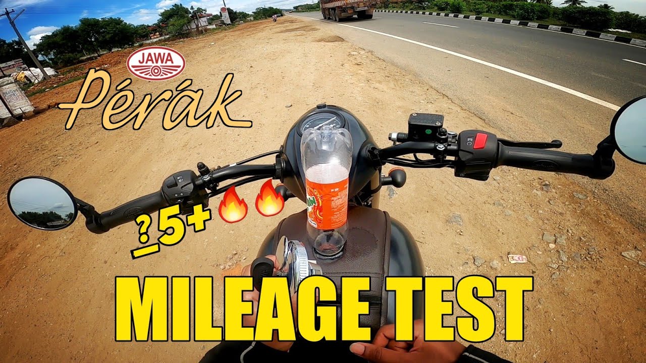 JAWA Perak Mileage Test🔥 || Shocking Result😯 || Dude Villain