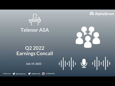 Telenor ASA Q2 2022 Earnings Call