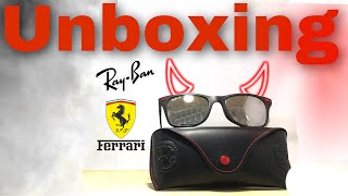 Rayban Scuderia Ferrari RB 4195 -M-F - Liteforce UNBOXING -| Eye Health & Care |