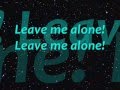 Michael Jackson - Leave me alone Lyrics
