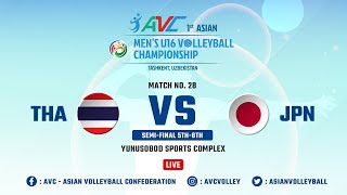 Thailand VS Japan  : The 1st Asian Mens U16 Volleyball Championship