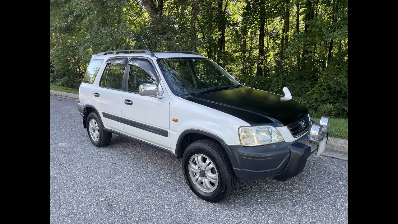[SOLD] 1996 Honda CRV RD1 JDM Import Walkaround - YouTube