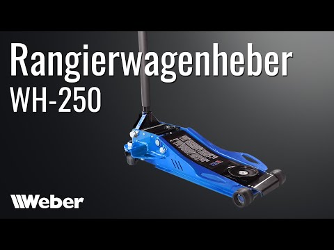 Extra flacher Wagenheber 2500 kg - Weber