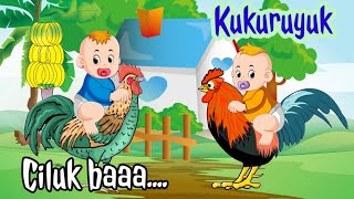 Lagu Anak 🇮🇩 KUKURUYUK - CILUKBA - Lagu Anak Terbaru