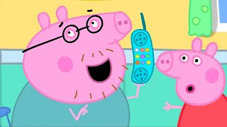 Daddy Pig Gets A Phone Call ☎️ 🐽 Peppa Pig and Friends Full Episodes