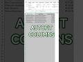 The AutoFit Trick Excel Users Are Missing #shorts #excel #tutorial