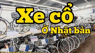 Xe đạp cổ- xe đạp thể thao đập hộp tại Nhật bản. Báo giá nhanh