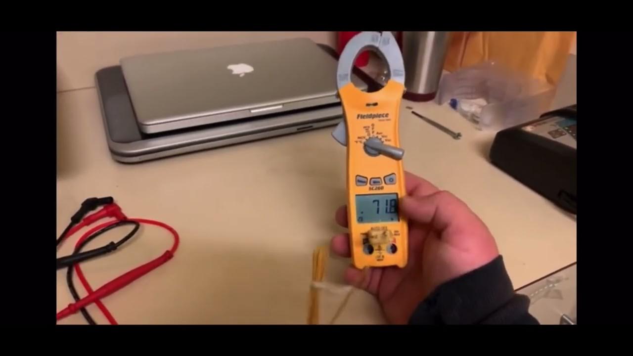 How to use the basics of your tester Fieldpiece SC260 YouTube