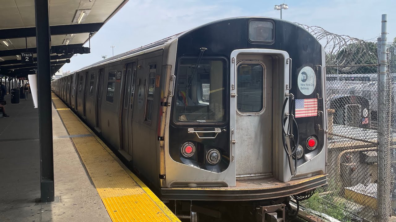 Canadian R143 Train BMT Subway: R143 L Train Ride from Bushwick to Atlantic - YouTube