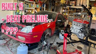 [PART 2] Dropping a $8,000 H22A Into My $800 Honda Prelude!