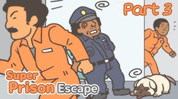 Super Prison Escape Part 3: Stage 31 - 45 Full Gameplay Walkthrough Guide - Android, iOS Game