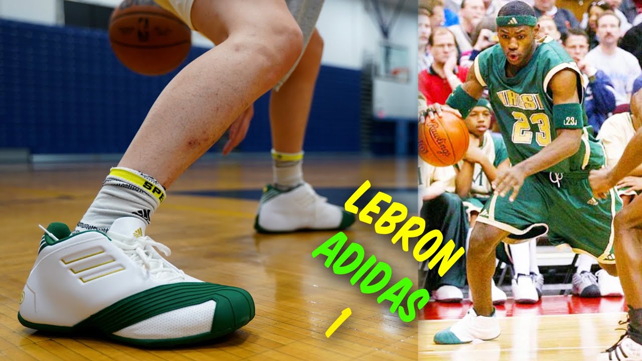 Historiador Reembolso Golpe fuerte Testing LeBron's ADIDAS Basketball Shoe that Nike HATES?! (Adidas TMac 1  LeBron Performance Review!) - YouTube