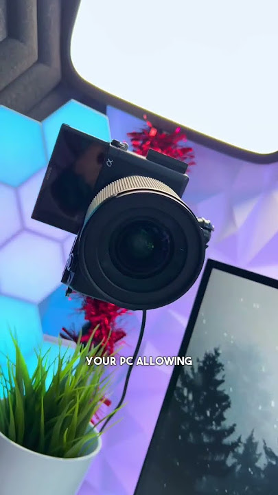 How To Set Up a Sony Camera As a Webcam 📸