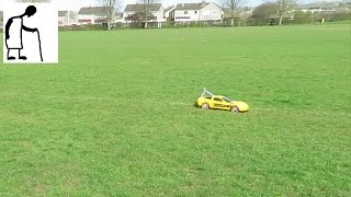 New Bright Corvette Hobby Grade Conversion Part #08 on the football pitch