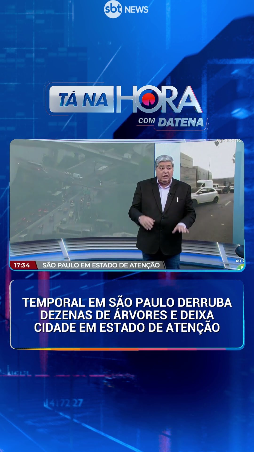 Estado de atenção para alagamentos em São Paulo e região devido às chuvas | Tá na Hora (20/12/24)