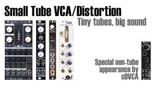 Small Tube VCA/Distortion Modules
There seem to be more and more folks making modules with small tubes these days. I have a few of them, and figured Id do a comparison. These are all distortion modules in one sense or another. Some are VCAs, some are filters, and some are just tube-y grimy-ness.
Ive also thrown in an intro to the cDVCA, a new kind of VCA that is also a specialist at distortion. It doesnt have a tube, so it gets a solo spot at the end.
Source audio is the saw out of an Acid Rain Chainsaw. Envelope from Zadar.
Sequence from Stochastic IG
00:00 Intro
00:20 Atonal OD - sweeps
03:52 Karltron Tube
06:35 Thermo Nuclear
09:27 Gotharman
11:48 Atonal OD - sequence
15:50 Karltron Tube
18:52 Thermo Nuclear
21:49 Gotharman
25:32 Bonus - cDVCA Small Tube VCA/Distortion Modules