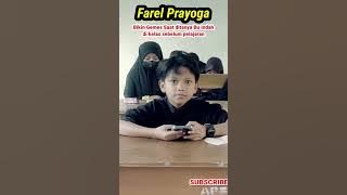 🔴LUCU FAREL PRAYOGA SAAT DI WAWANCARAI IBU GURU DI KELAS | VIRAL #shorts