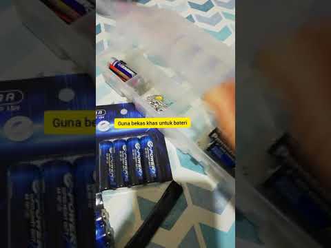 Video: Cara Menyimpan Bateri