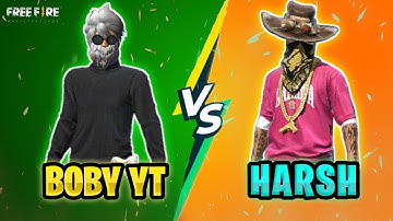 MY FRIEND CALL ME NOOB 🤬 1V1 CUSTOM FULL VIDEO 😎 | GARENA FREE FIRE | BOBY YT