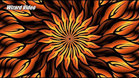Screensaver -Motion - 1 Hour Mandala  Abstract Background Video - VJ Loops, No Sound -HD