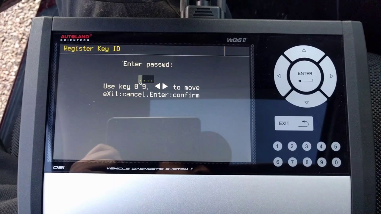Reprogram transponder key