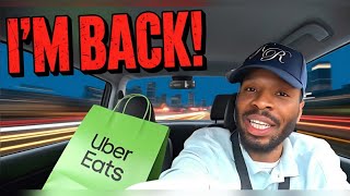 My First Time Doing UBER EATS in a Long Time!