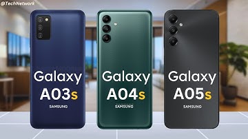 Smausng Galaxy A03s Vs Samsung Galaxy A04s Vs Samsung Galaxy A05s⚡Which One is Best ?