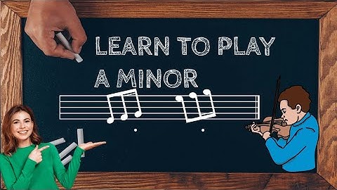 Learn To Play A Minor Scale on The Violin | How to Play Violin