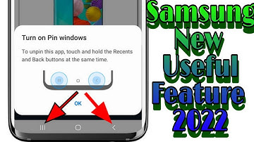 How to pin & unpin Apps in Samsung Galaxy Smartphones 🤔