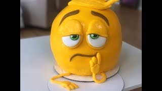 How To Make An Emoji Movie Cake With Surprises Inside I Diy I How To Cook Craft & Cake It
