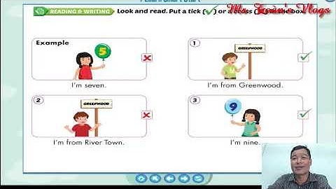 I-learn Smart Start Grade 3 | Theme 1: Hello - Lesson 6