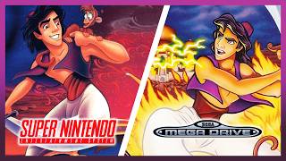 Disney's Aladdin  - SNES vs MEGA DRIVE | BuddyGames screenshot 3